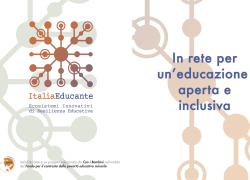 Ecosistemi Innovativi di Resilienza Educativa