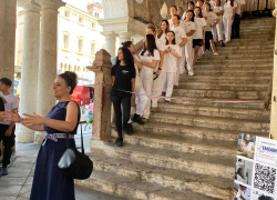 Via le scritte vandaliche dai monumenti a cura della scuola ENGIM di Restauro